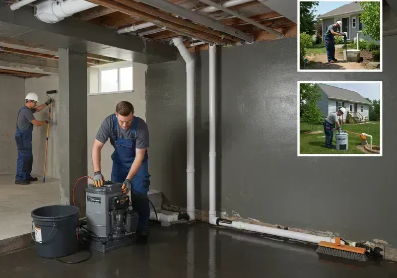 Basement Waterproofing and Flood Prevention process in Easton, MD